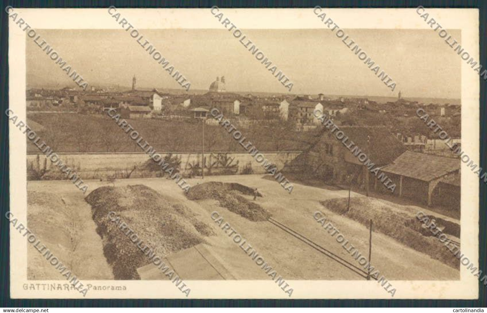 Vercelli Gattinara cartolina RB0727