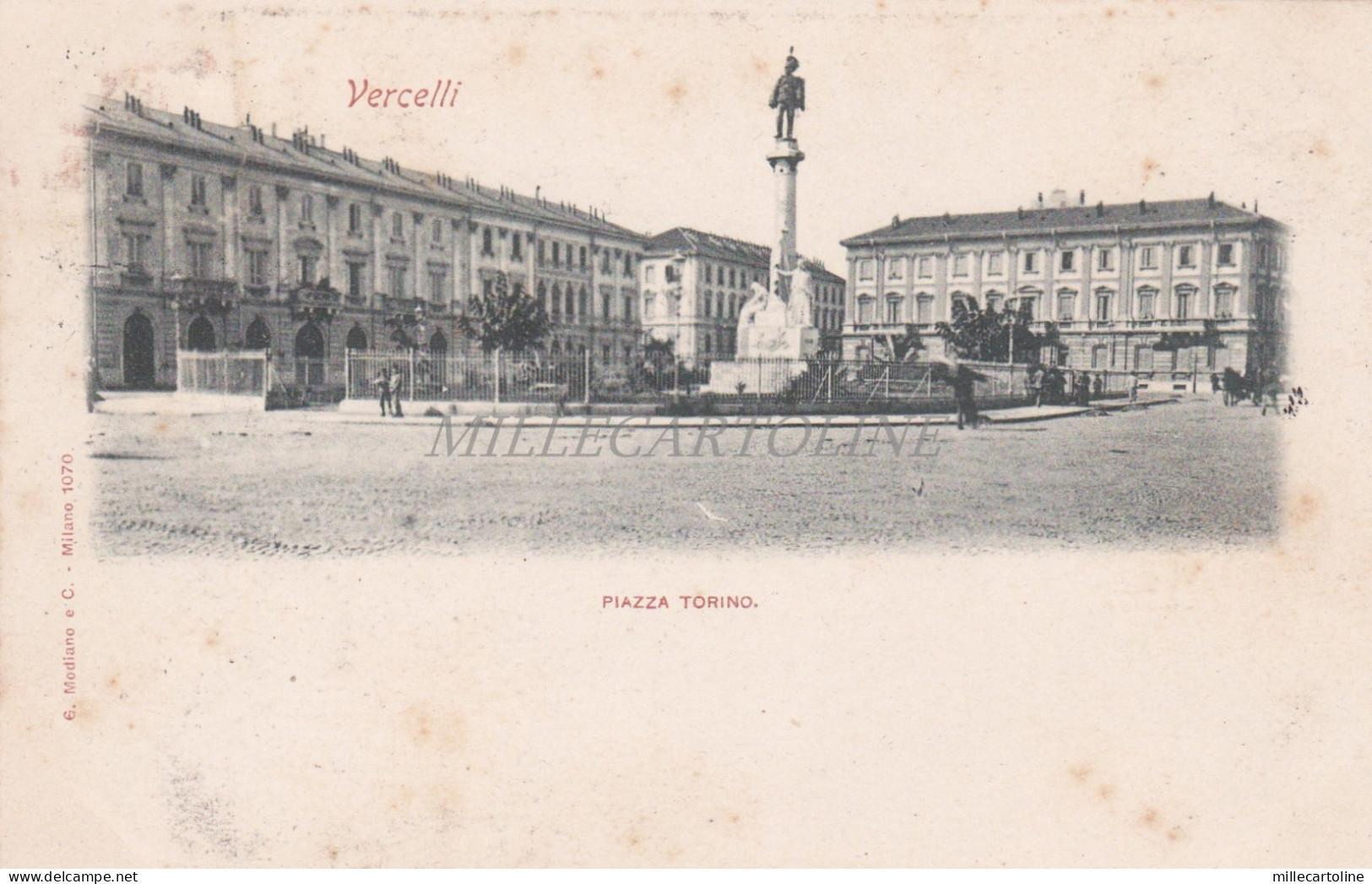 VERCELLI - Piazza Torino 1903
