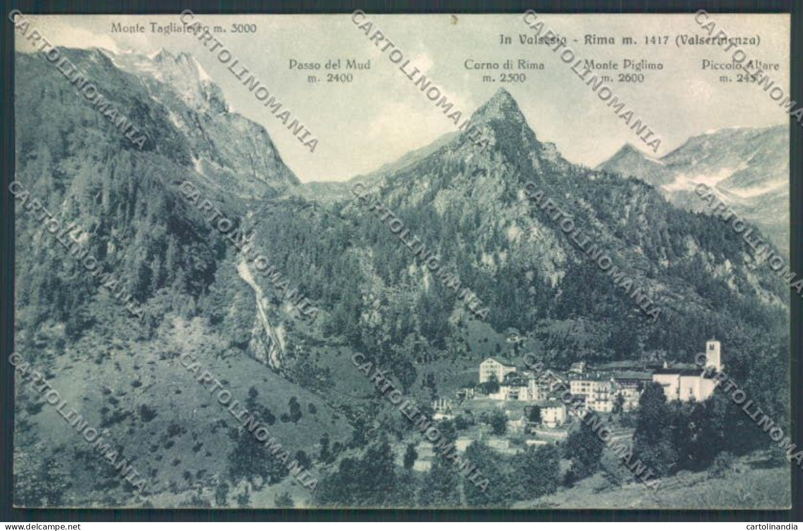 Vercelli Rima cartolina ZT6632