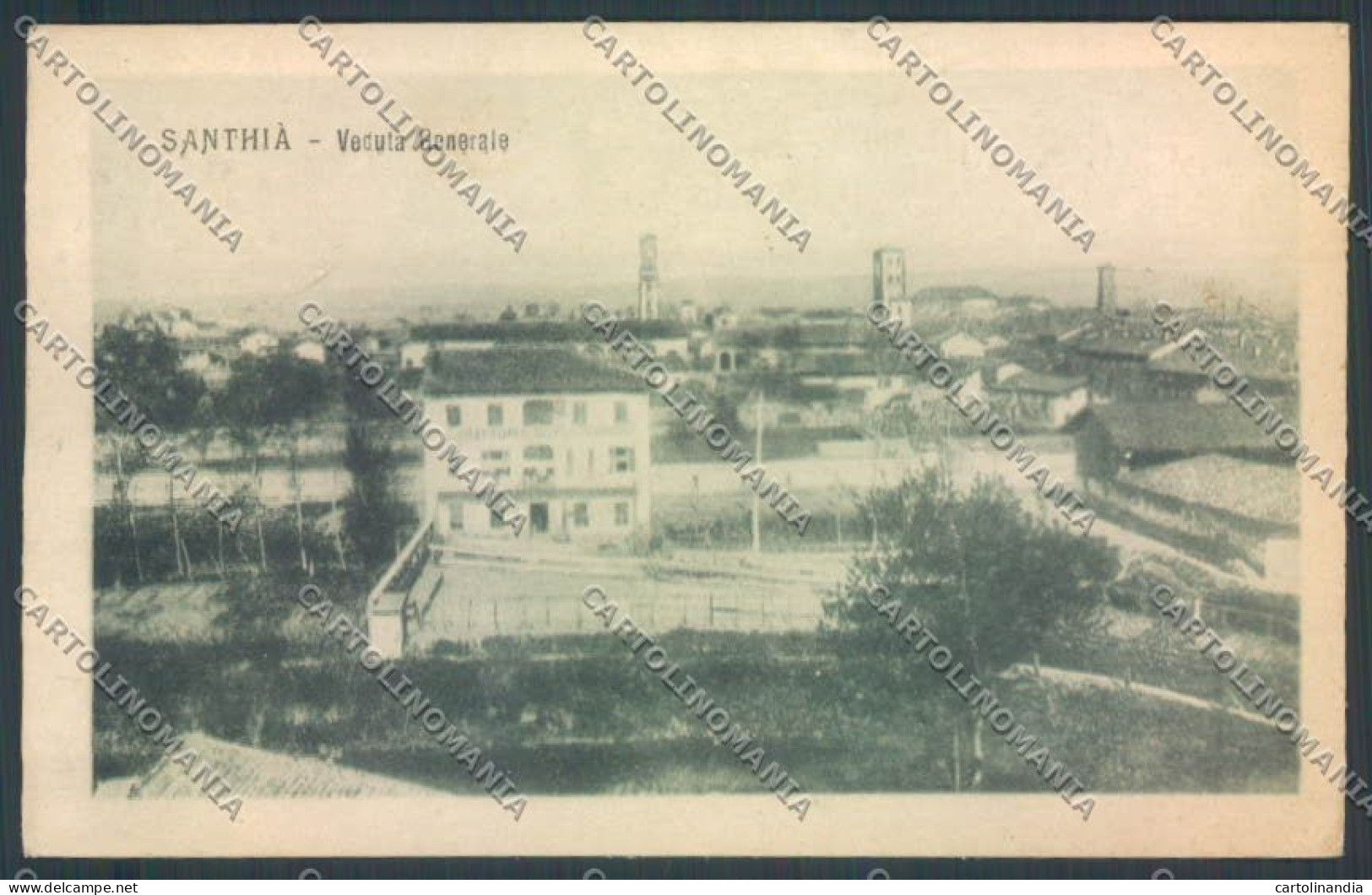Vercelli Santhià cartolina ZT6522