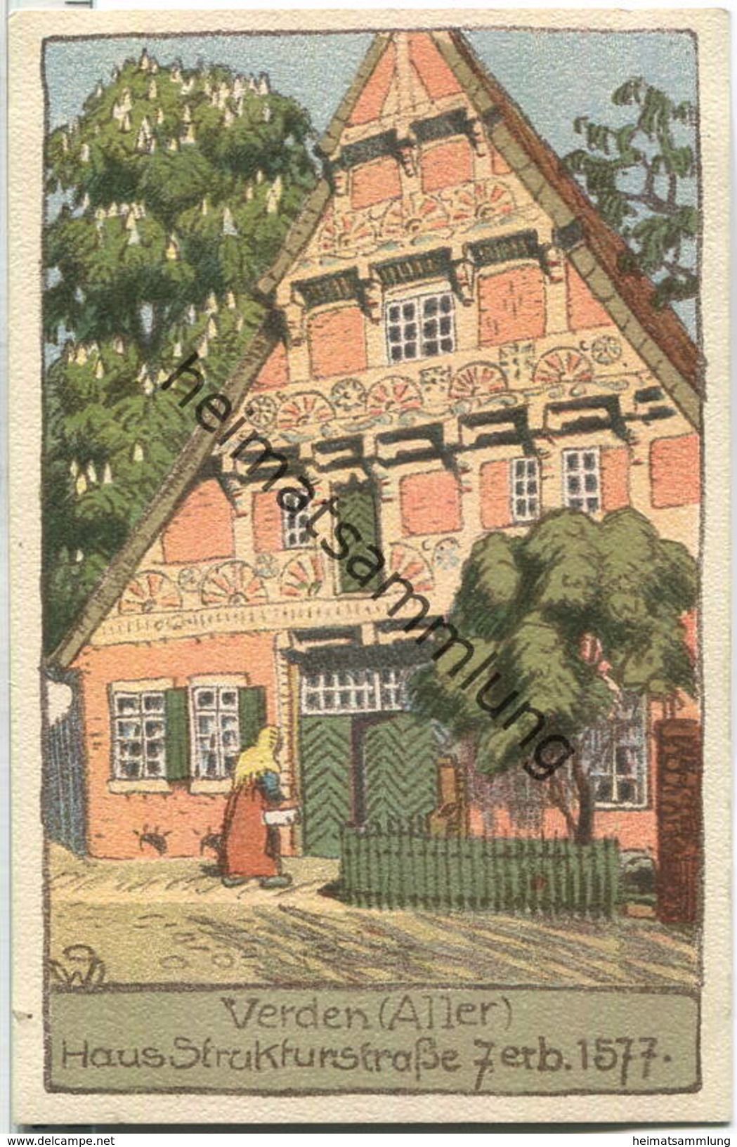 Verden (Aller) - Haus Strukturstrasse 7 - signiert