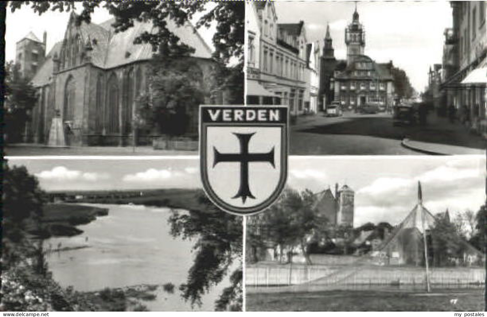 Verden Aller Verden  ungelaufen ca. 1955