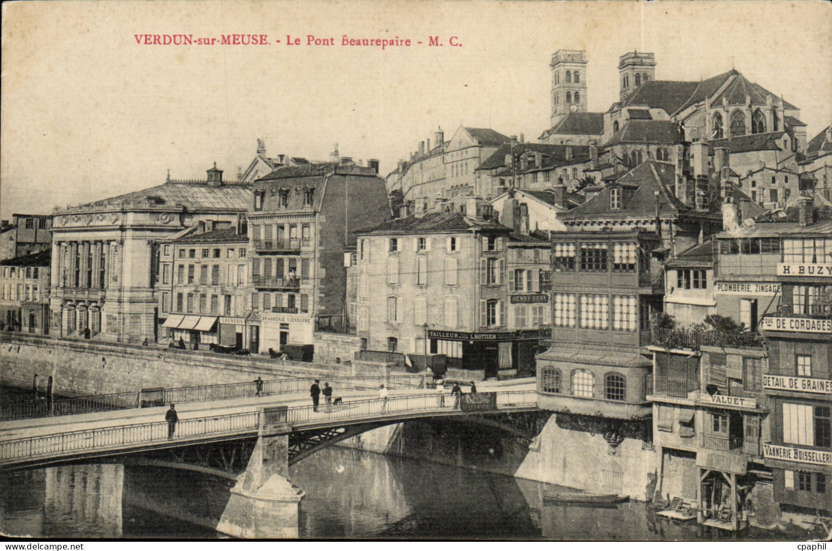 Verdun - Le Pont Beaurepaire - CPA