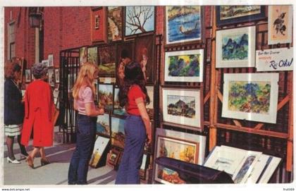 AK 261458 USA - New York City - Greenwich Village - Village Sidewalk Artists