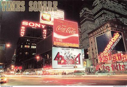 ETATS UNIS - New York - Time Square - Gratte Ciel - Publicité - Urbain - CP