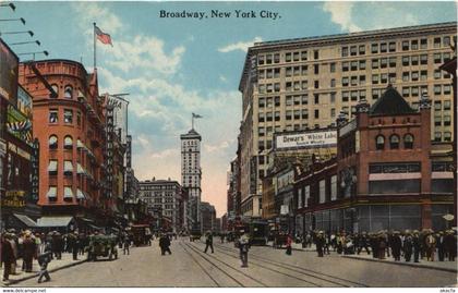 CPA AK NYC NEW YORK N.Y. Broadway USA (990686)