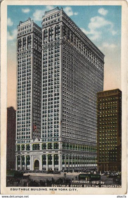 CPA AK NYC NEW YORK N.Y. Equitable building USA (990650)