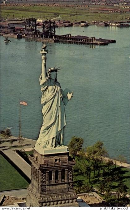 CPA New York City USA, Freiheitsstatue