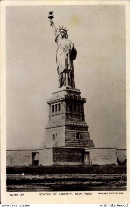 CPA New York City USA, Statue of Liberty, Die Freiheitsstatue