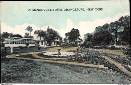 CPA New York USA, Orangeburg, Armenonville Farm