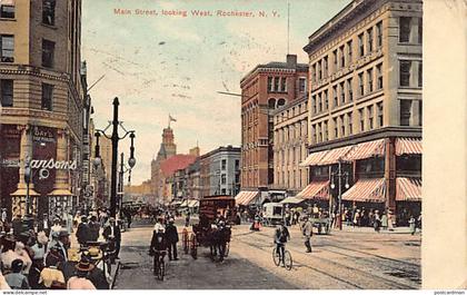 Usa - ROCHESTER (NY) Main Street, looking West