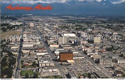 Anchorage Fliegeraufnahme