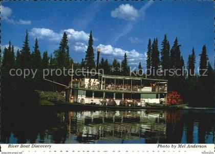 Fairbanks Alaska River Boat