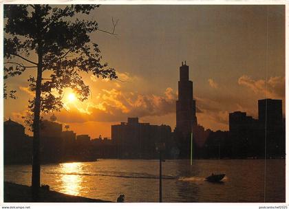 lot381 USA amarillo texas 1981 picture Sears tower Chicago