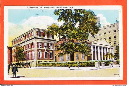 19989  BALTIMORE MD Maryland USA ◉ University ◉ 1928 à Veuve LEGER 12 rue Henry Quatre Le Havre (•◡•) 19886