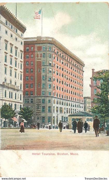 CPA Amérique > Etats-Unis > MA - Massachusetts > Boston Hotel Touraine