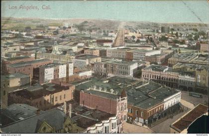 Los Angeles California View down Los Angeles