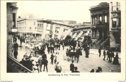 San Francisco California Erdbeben in San Francisco