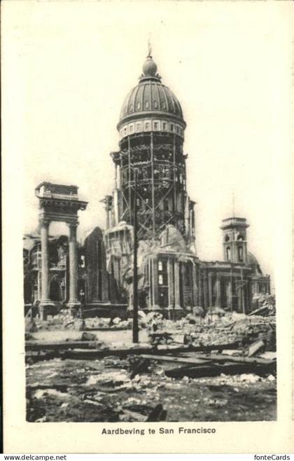 San Francisco California Erdbeben in San Francisco