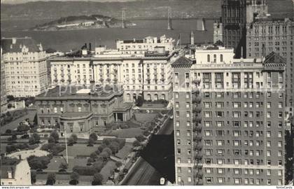 San Francisco California Huntington Hotel right foreground