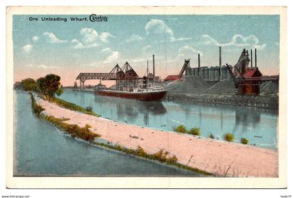 Etats Unis - Cleveland - Ore Unloading Whart