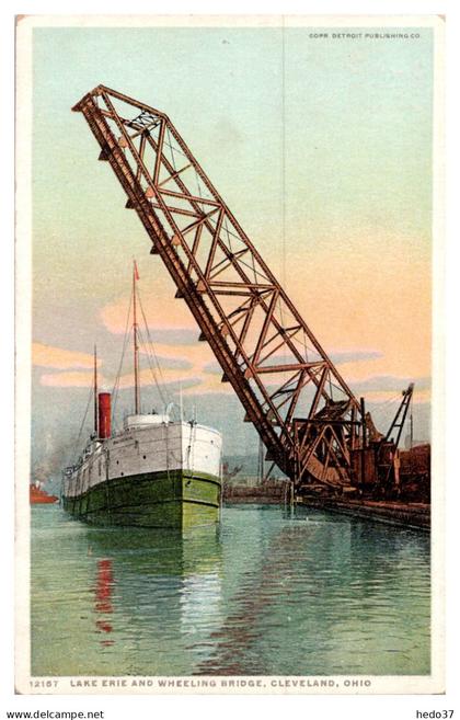 Etats Unis - Cleveland - Wheeling Bridge