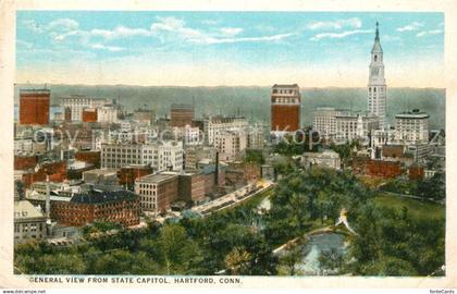 Hartford Connecticut Panorama State Capitol