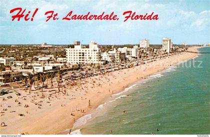 Fort Lauderdale Fliegeraufnahme Strand