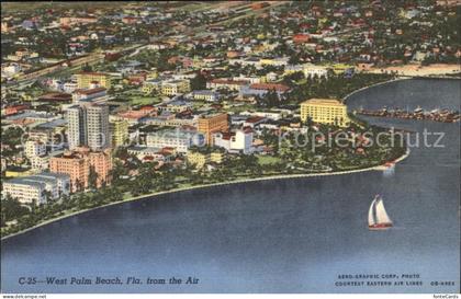 West Palm Beach from the air