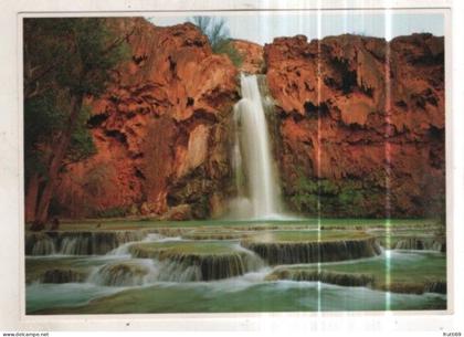 AK 273969 USA - Grand Canyon National Park - the Emerald Waters of Havasu Falls