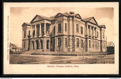 AK Guthrie, OK, Masonic Temole
