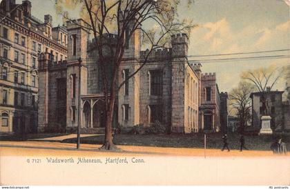US Connecticut Wadsworth Atheneum Hartford vintage postcard B957
