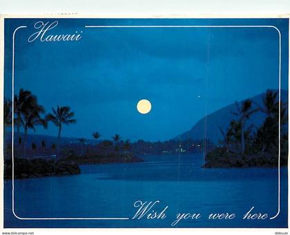 Carte Postale - Etats Unis - Hawaï - Full Moon - Pleine Lune - Etat de Hawaï - Hawaï State - CPM - Voir Timbre - Voir Sc