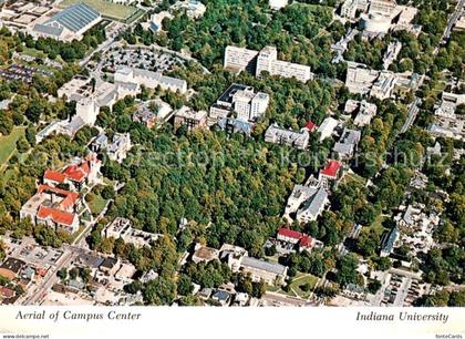 Bloomington Indiana Campus Center Indiana University aerial view