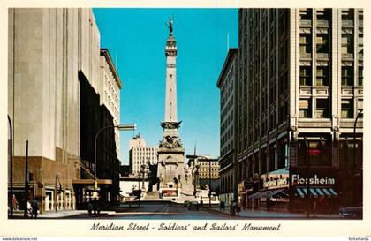 Indianapolis Indiana Meridian Street Soldiers and Sailors Monument