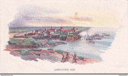 VIRGINIA - Jamestown 1622, Prudential Insurance Company of America, Postcard