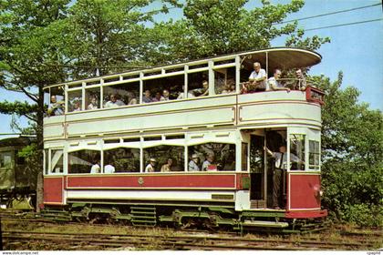 CPM Seashore Trolley Museum Kennebunkport Maine Typical of Double Deck Tram Cars Operated In British Towns And Cities