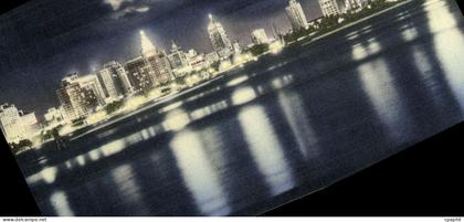 CPA Illuminated Skyline As Seen From MacArthur Causeway