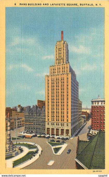 CPA Band Building and Lafayette Square Buffalo