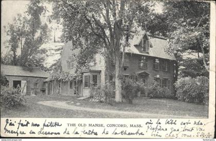 Concord Massachusetts The Old Manse