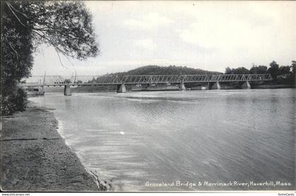 Haverhill Massachusetts Groveland Bridge Merrimack River