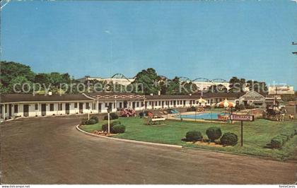 Hagerstown Maryland Colonial Motel Restaurant Swimming Pool