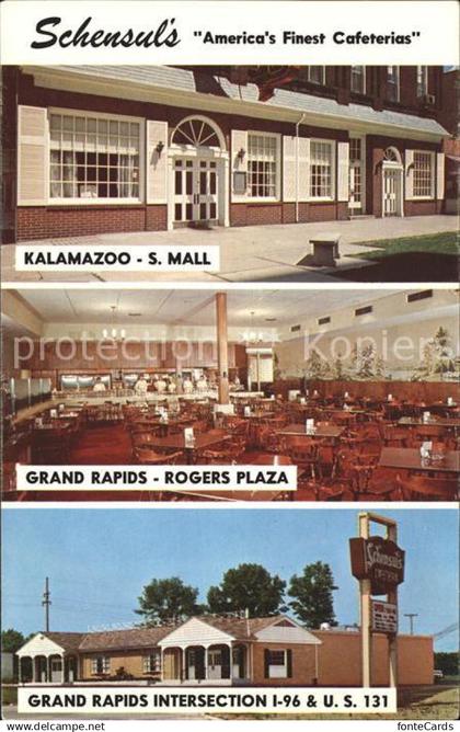 Kalamazoo und Grand Rapids Schensuls Americas Finest Cafeterias