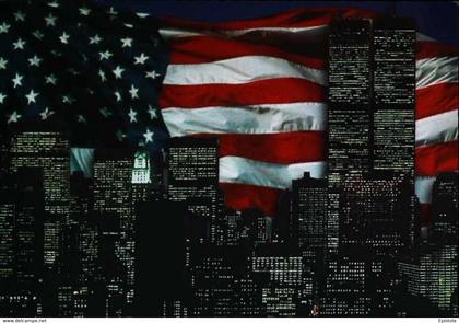 ►   FLAG &  Twin Towers (World Trade Center) NYC