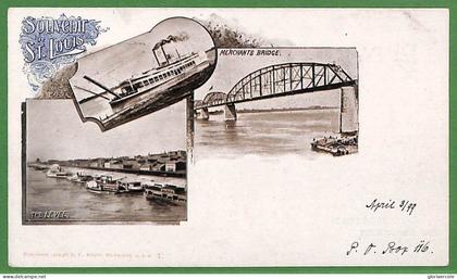 ak7736 - USA - VINTAGE POSTCARD - Mississippi, St.Louis - 1899