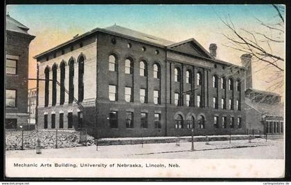 AK Lincoln, NE, Mechanic Arts Building, University of Nebraska