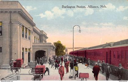 Usa - ALLIANCE (NE) Burlington Railroad Station