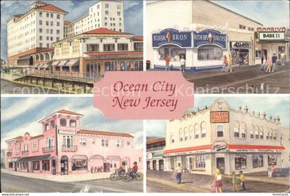 Ocean City New Jersey Ocean City Zeichnungen