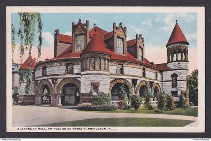 Postcard, United States, Princeton NJ, FAlexander Hall, Princeton University