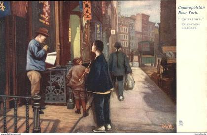 New York City Cosmopolitan NY   Chinatown Curbstone Traders